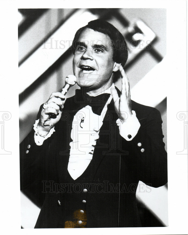 1986 Press Photo Rich Little American voice actor. - Historic Images