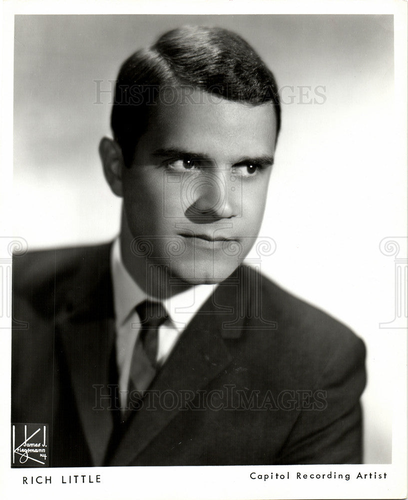 1964 Press Photo RICH LITTLE, impressionist - Historic Images