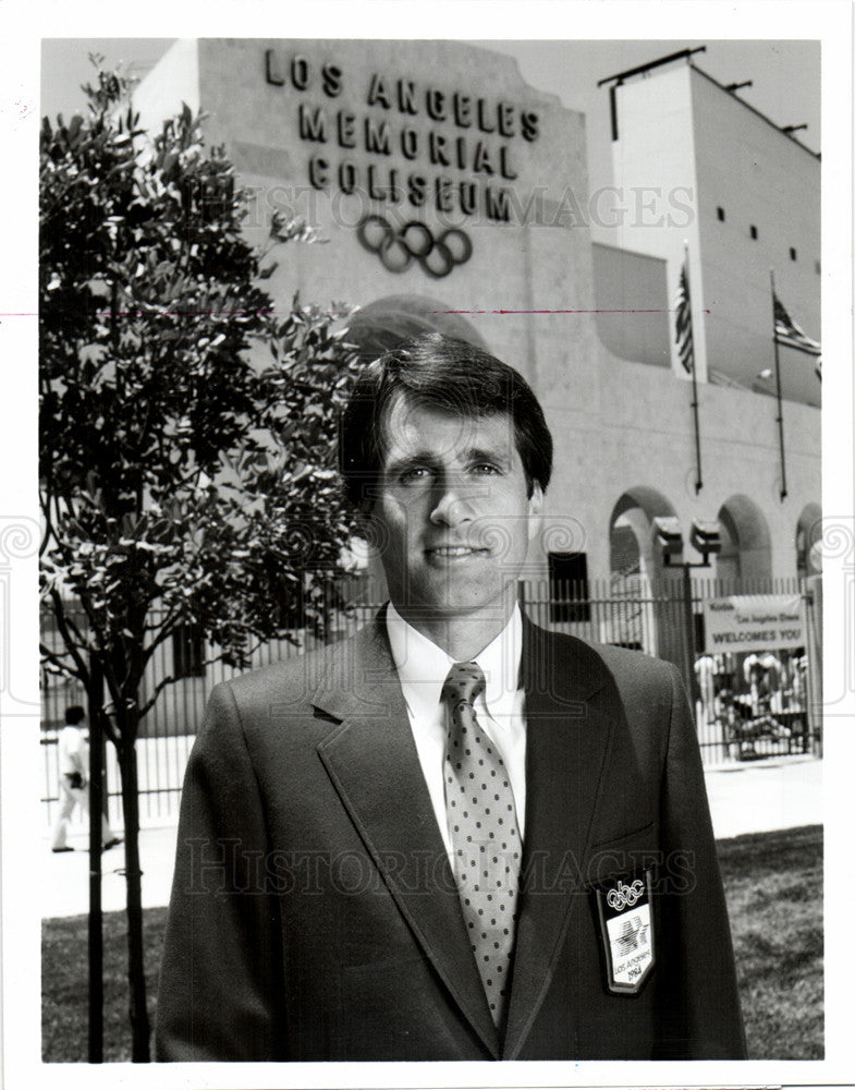 1993 Press Photo Martin (&quot;Marty&quot;) Liquori athlete - Historic Images