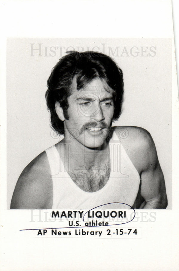 1974, Marty Liquori Middle Distance Athlete - Historic Images