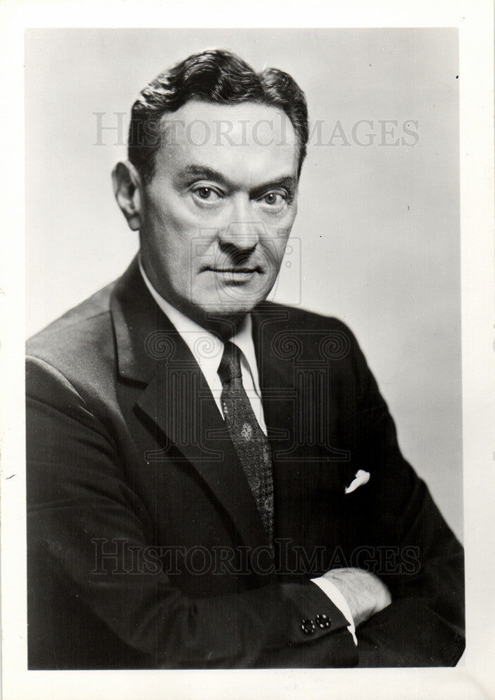 Press Photo Walter Lippmano, Communist World - Historic Images