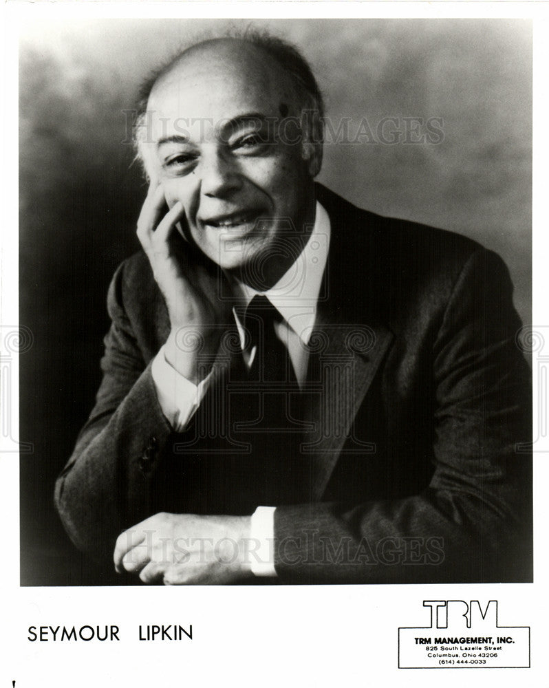 1990 Press Photo SEYMOUR LIPKIN, pianist - Historic Images