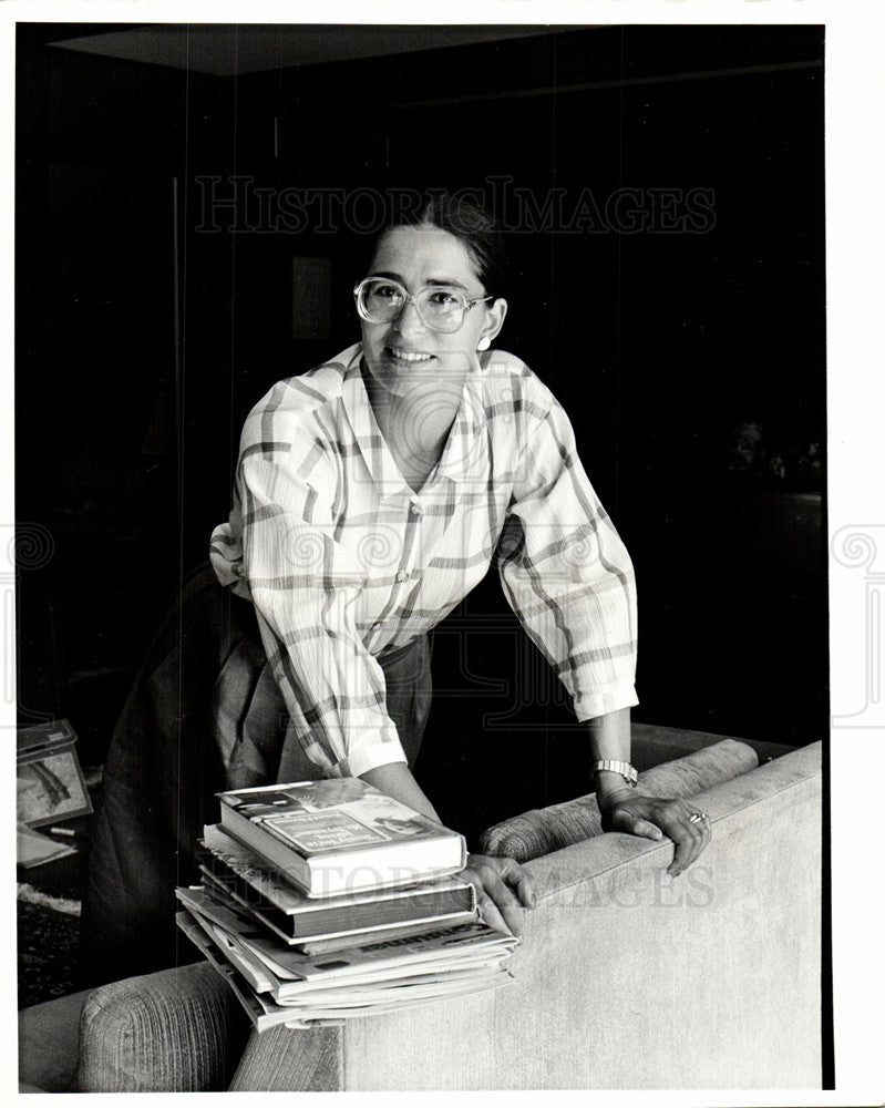1985 Press Photo Nancy Lombardo Alzheimer&#39;s Disease - Historic Images