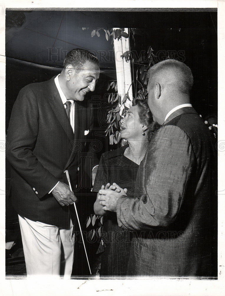 1955 Press Photo Guy Lombardo bandleader Joan Gray - Historic Images