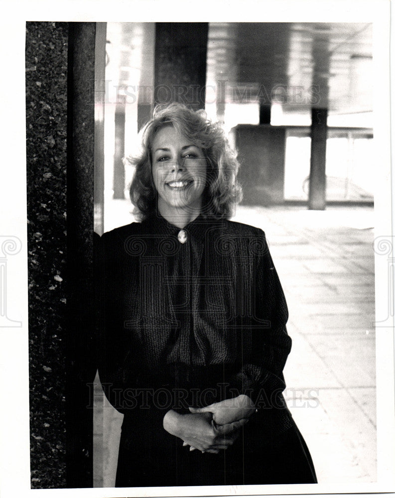 1989 Press Photo mary Kinger Loiselle Detroit Symphony - Historic Images