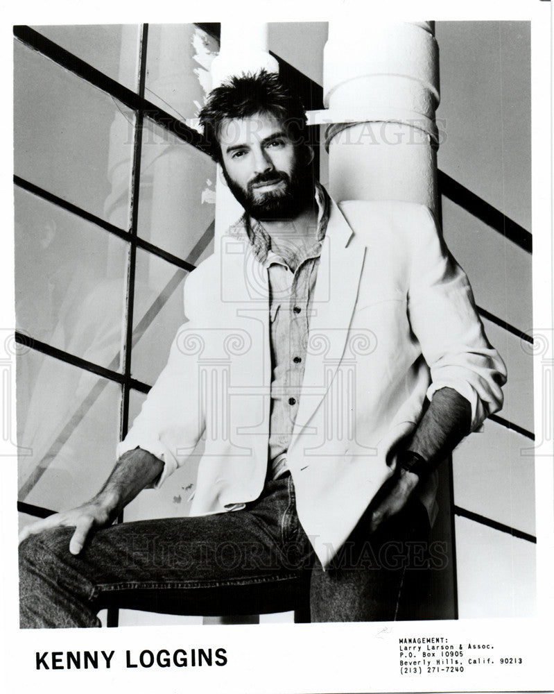 Press Photo Kenny Loggins Singer Songwriter Musici - Historic Images