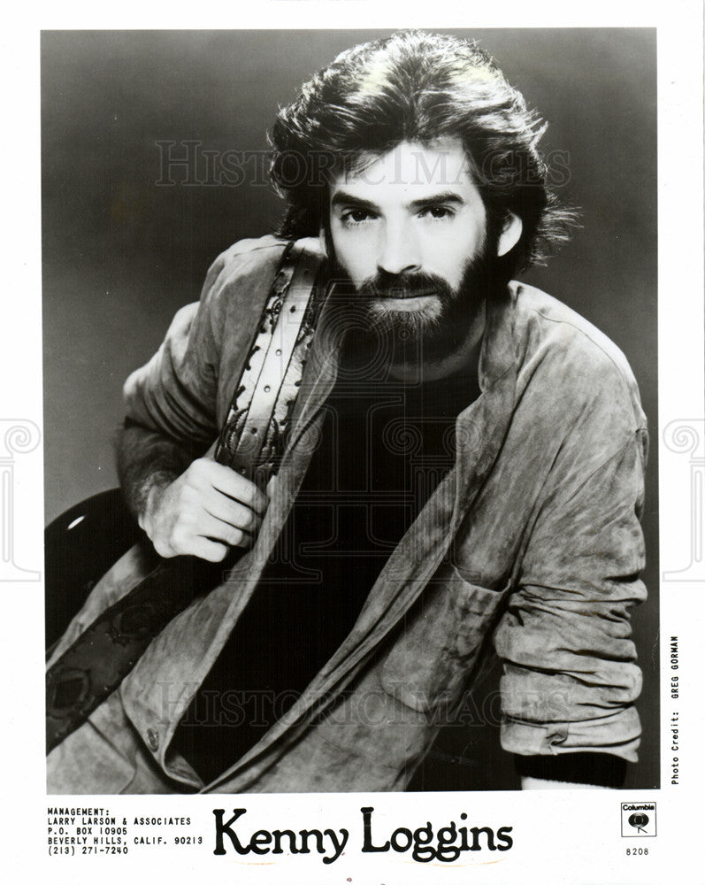 1982 Press Photo KENNY LOGGINS - Historic Images