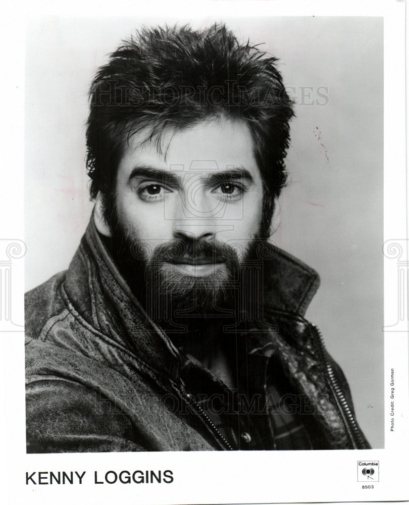 1985 Press Photo Kenny Loggins singer songwriter music - Historic Images