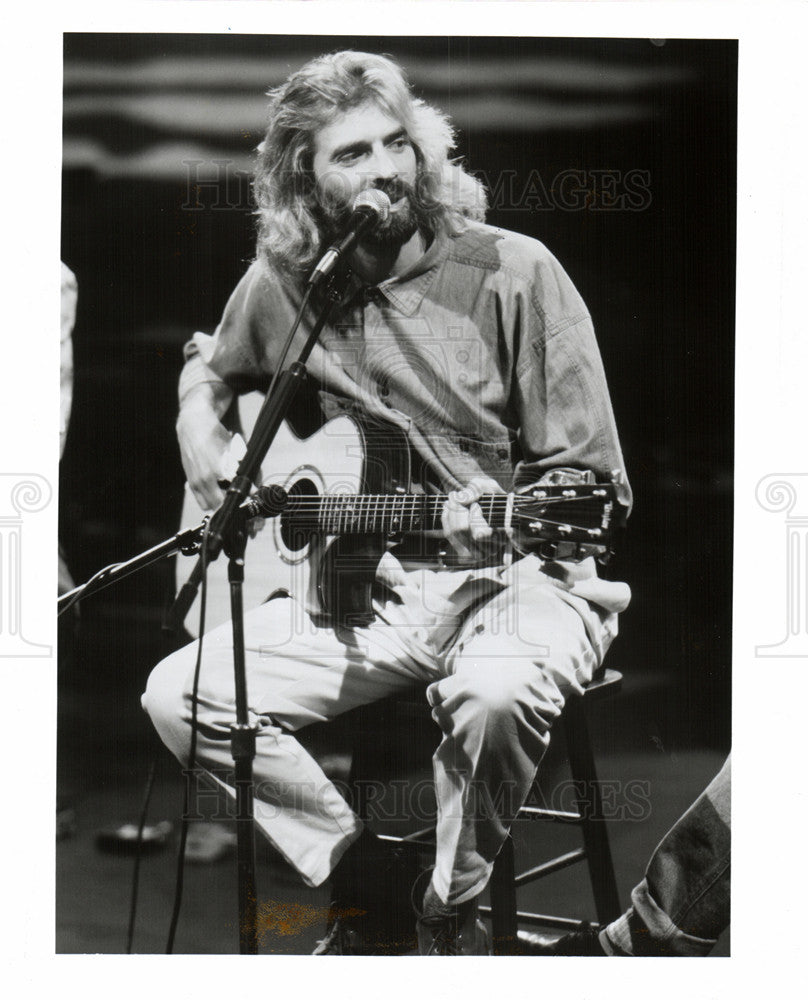 1991 Press Photo Kenny Loggins Messina pop music - Historic Images