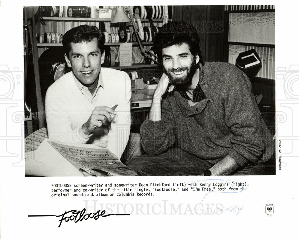 1984 Press Photo Kenny Loggins Californian singer - Historic Images