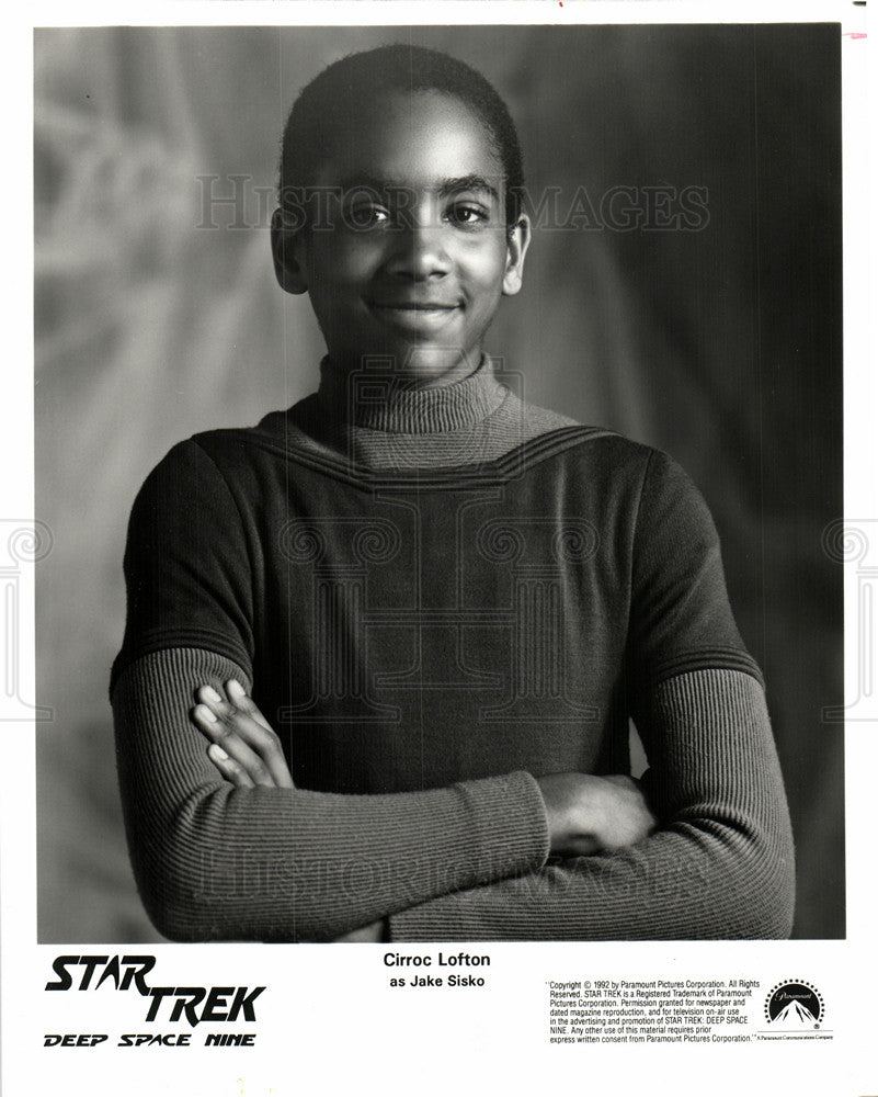 1993 Press Photo Cirroc Lofton American actor - Historic Images