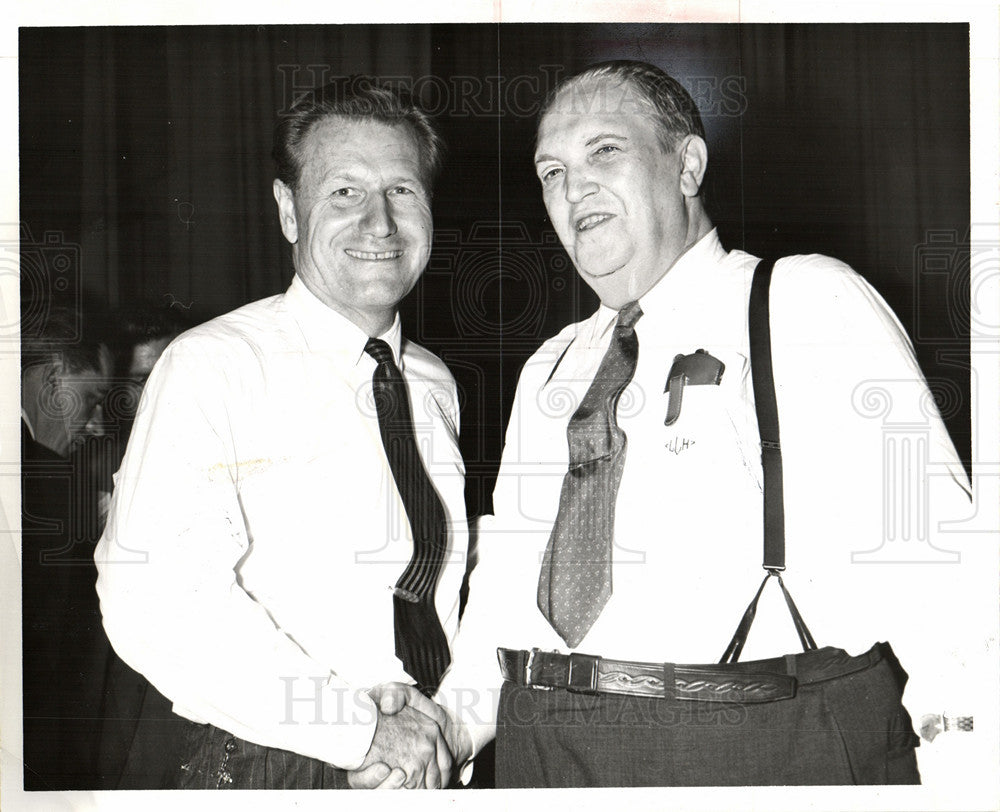 1960 Press Photo Harvey Lodge Oakland Michigan Senate - Historic Images