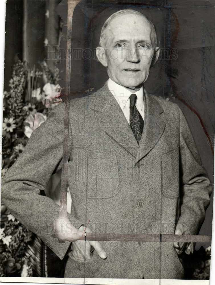 1928 Press Photo John C Lodge politician - Historic Images
