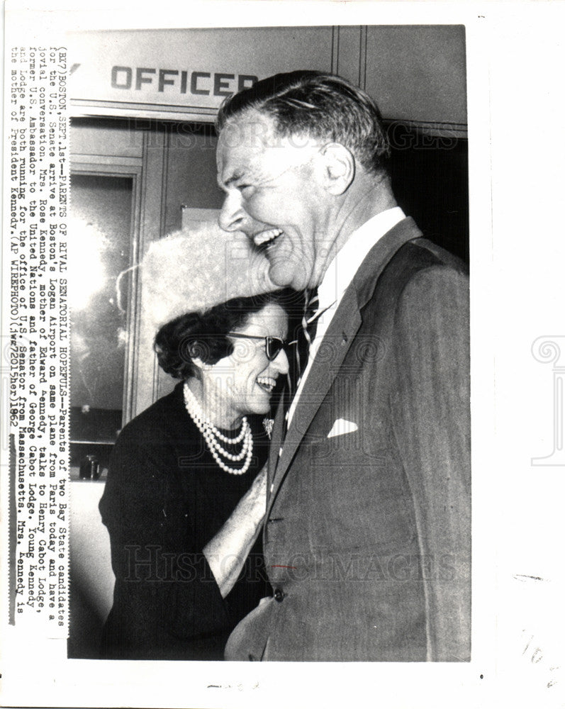 1962 Press Photo Henry Cabot Lodge US senator - Historic Images