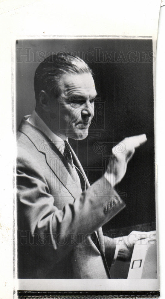 1958 Press Photo Henry Cabot Lodge politician senato - Historic Images