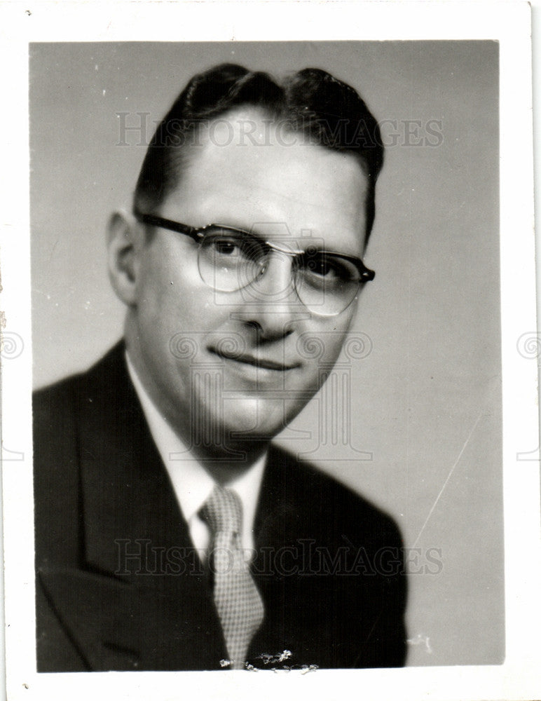 1961 Press Photo Methodist Church Bishop Dwight Loder - Historic Images