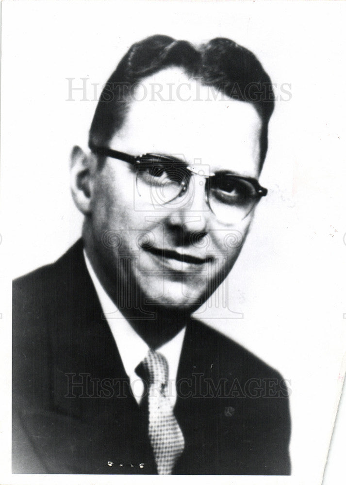 Press Photo Methodist Church Dwight Loder Bishop - Historic Images