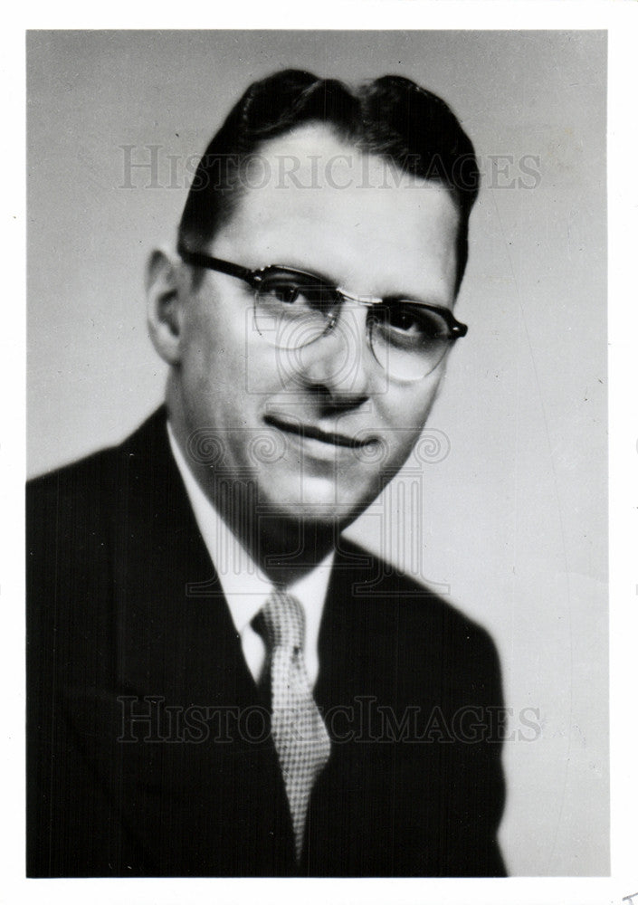 1966 Press Photo Methodist Church Bishop Dwight Loder - Historic Images