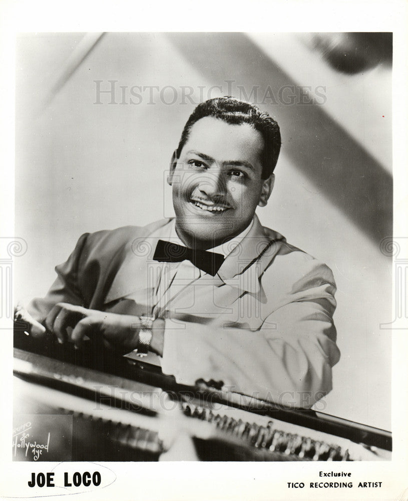 1954 Press Photo Joe American Latin pop pianist arrangr - Historic Images