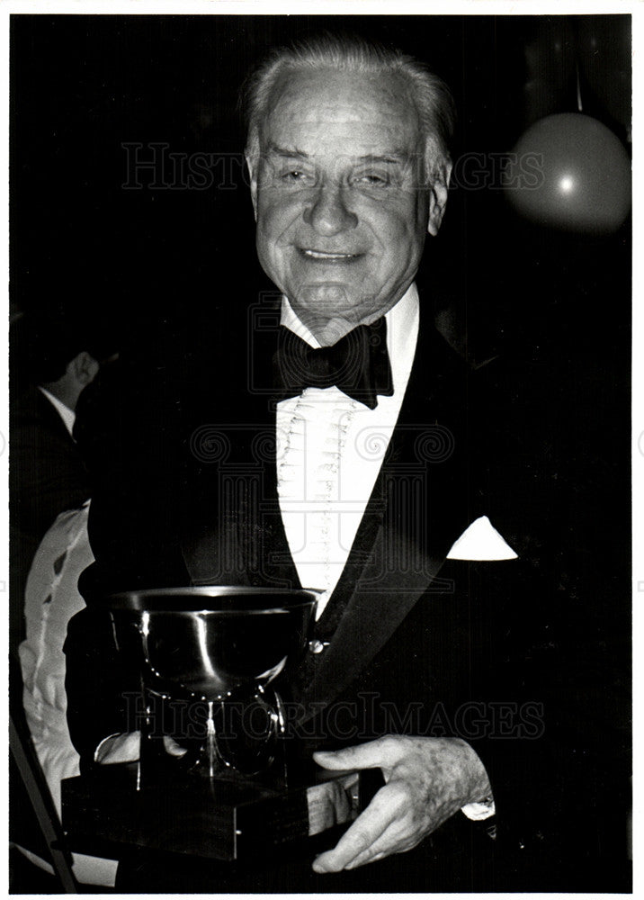 1982 Press Photo Rodney Lockwood Detroit Builder Award - Historic Images