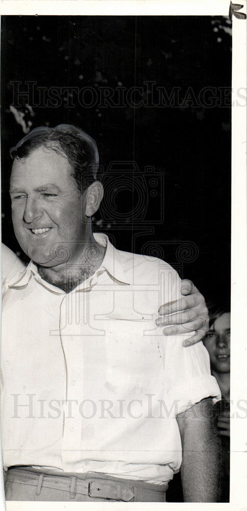 1948 Press Photo Bobby Locke South African golfer - Historic Images