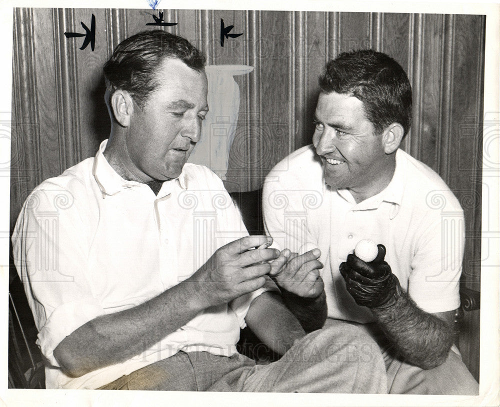 Press Photo Bobby Locke South African golfer - Historic Images