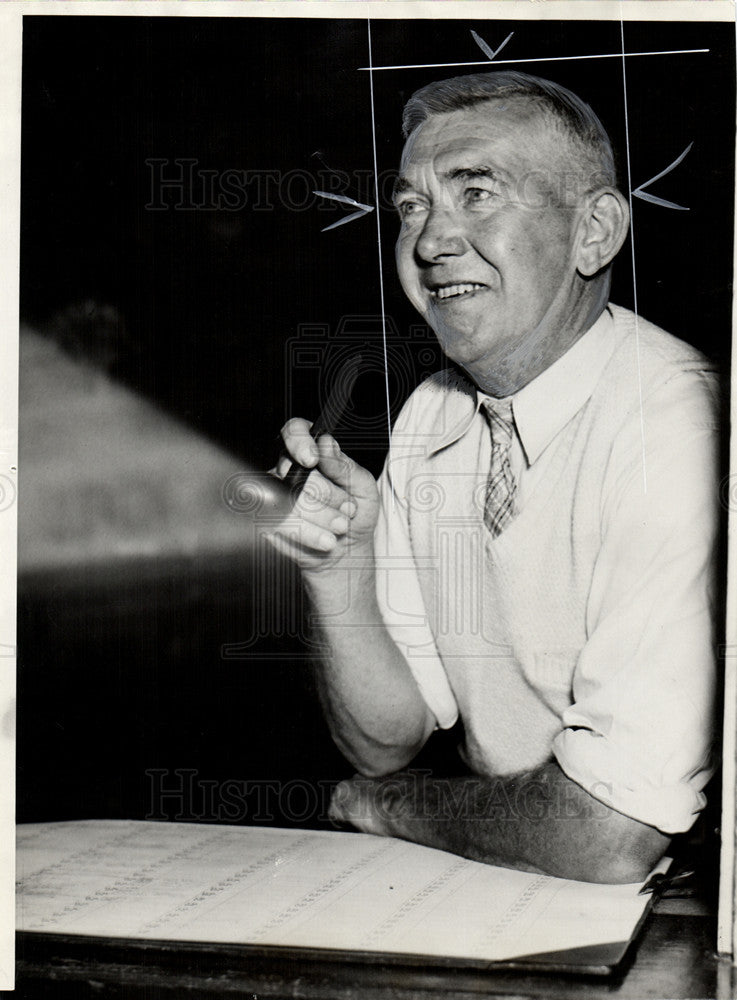 1937 Press Photo Detroit Golf Bill Lock Rackham Golfer - Historic Images