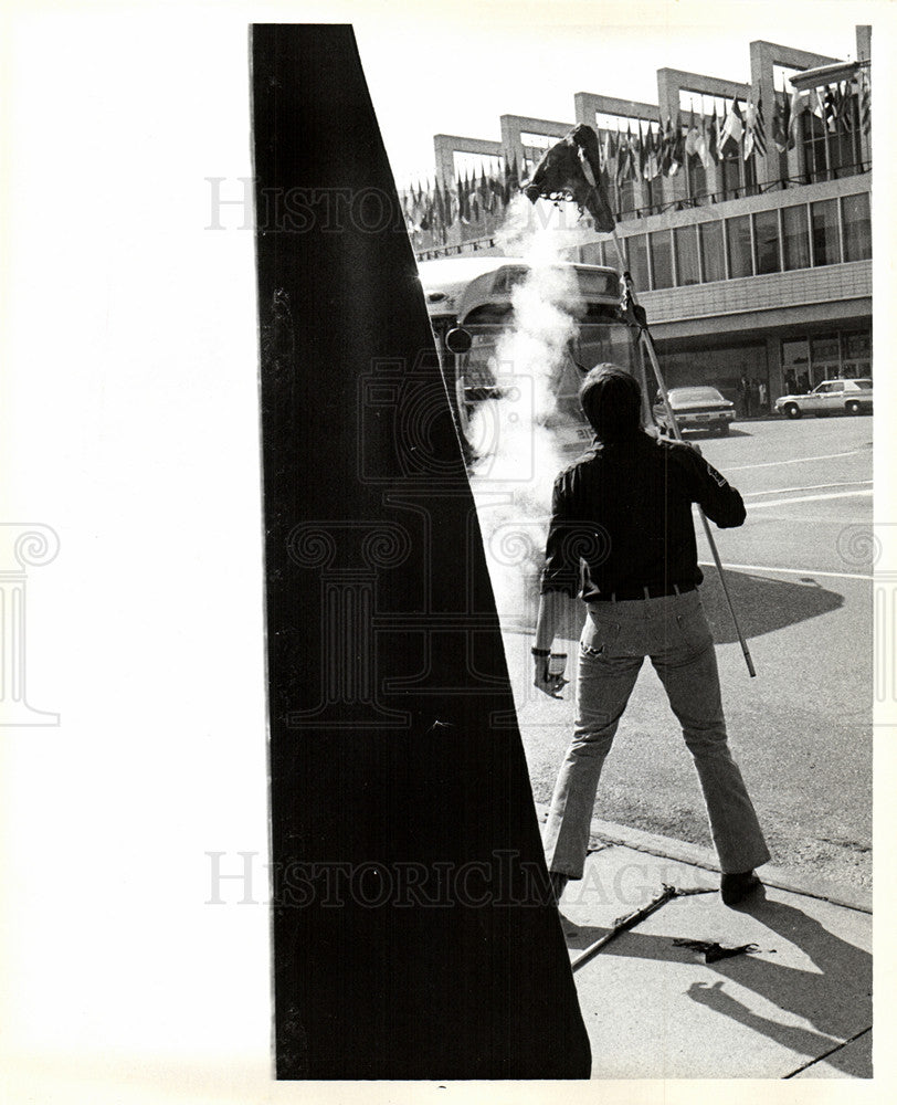 Press Photo John Dyer Donald Lobsinger - Historic Images