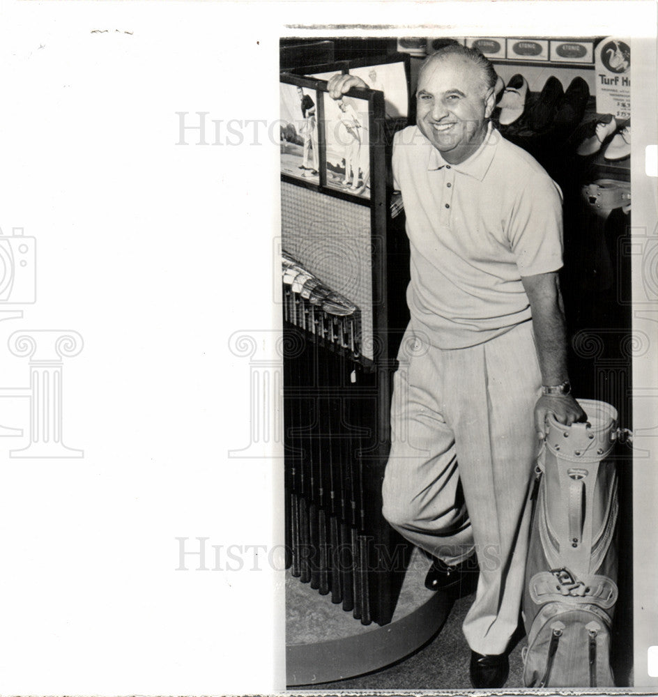 1962 Press Photo Tom LoPresti PGA Golf Professional - Historic Images