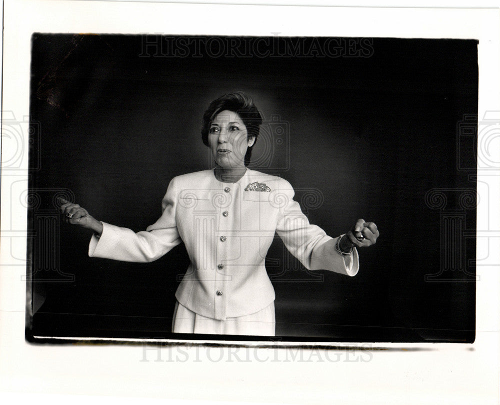 1989 Press Photo Barbara Loren - Historic Images