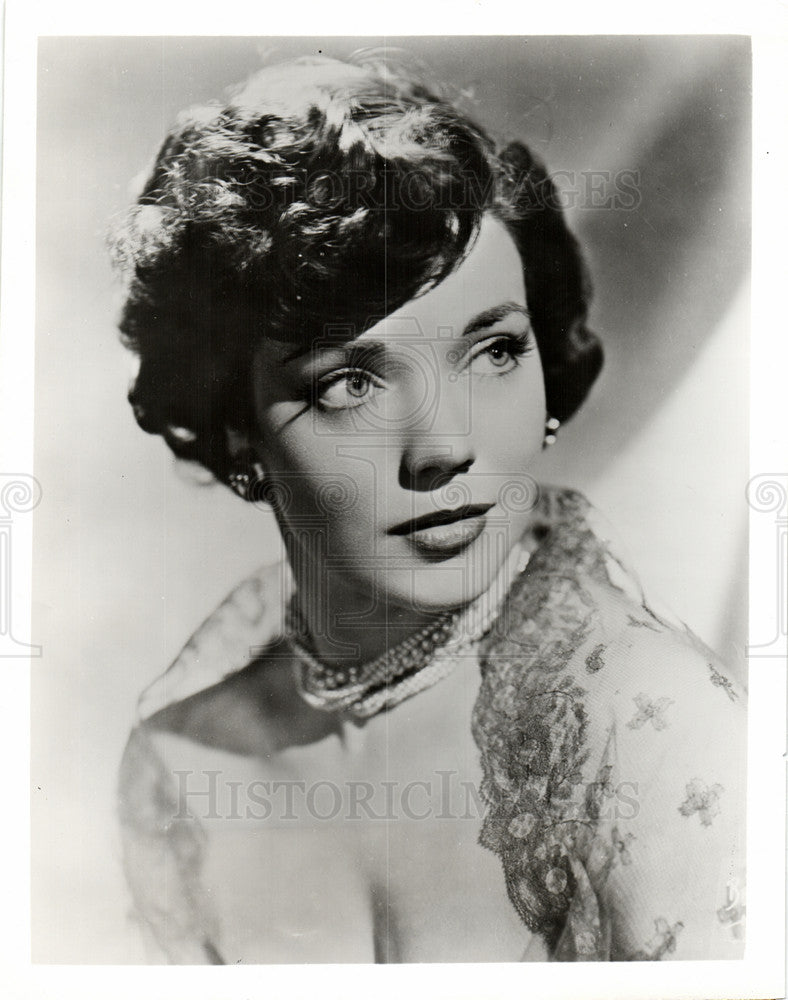 1954 Press Photo Denise Lor singer and actress - Historic Images