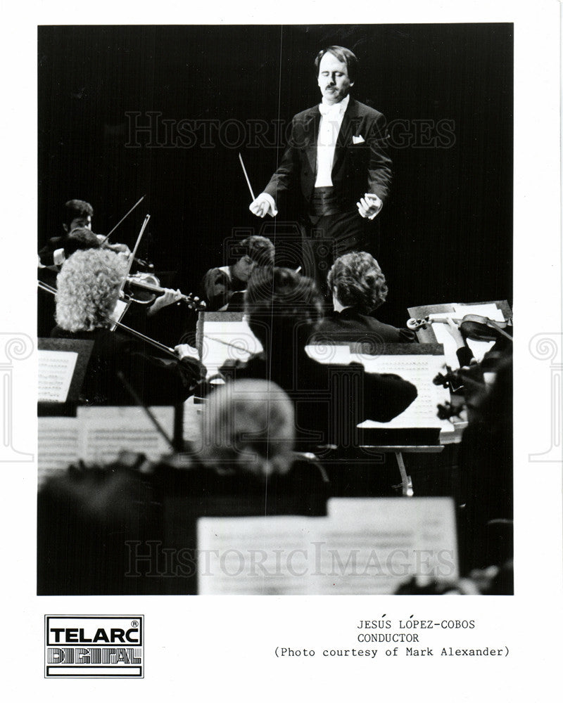 1988 Press Photo jesus lopez  Spanish conductor - Historic Images