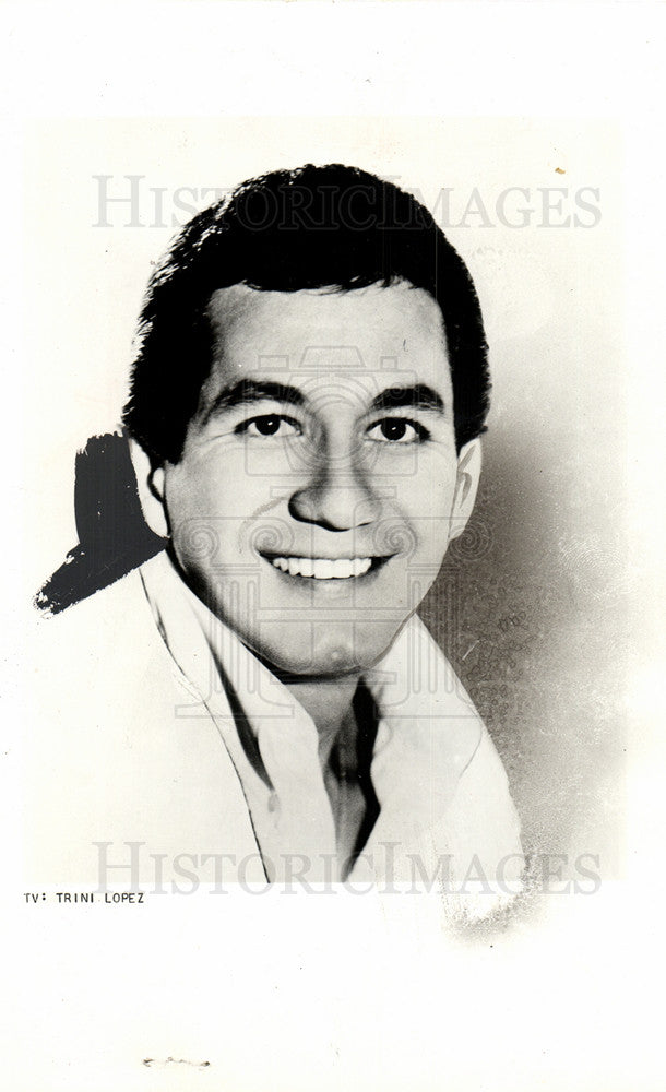 1971 Press Photo Trini Lopez Actor singer - Historic Images