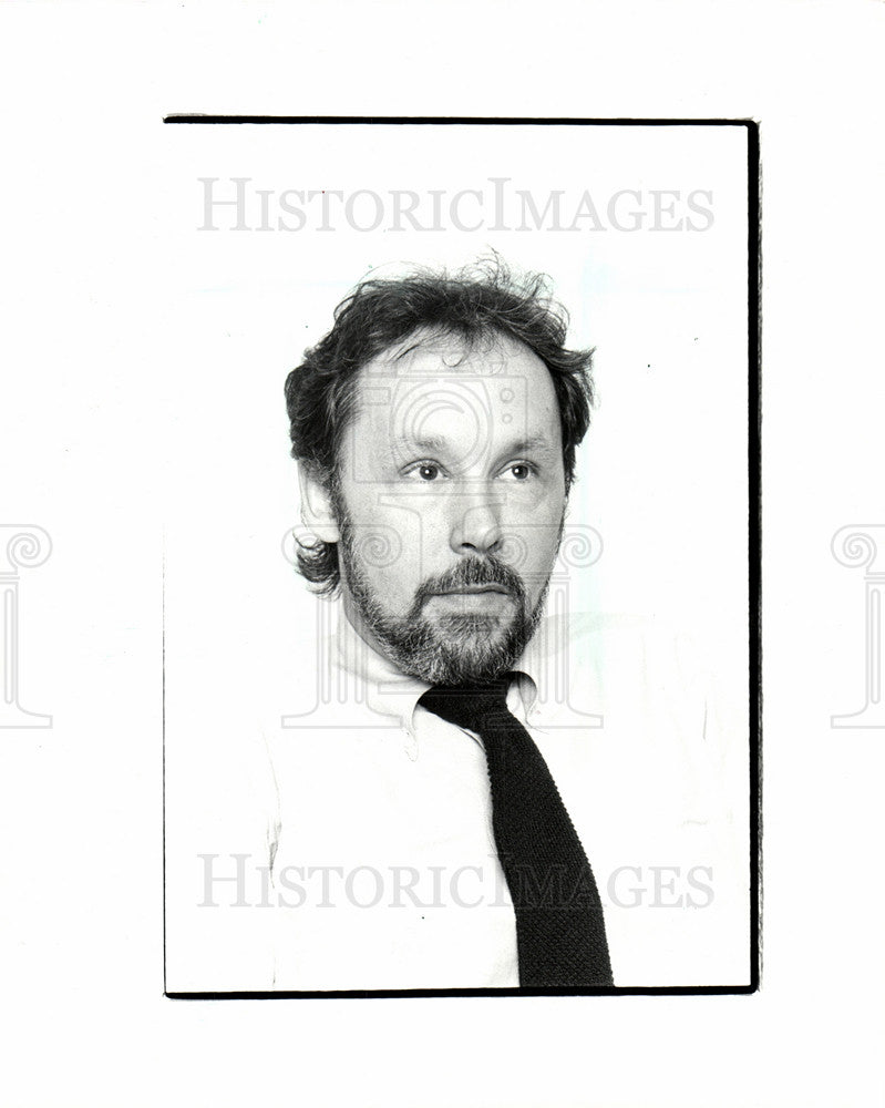 1986 Press Photo Barry Lopez author environmental - Historic Images