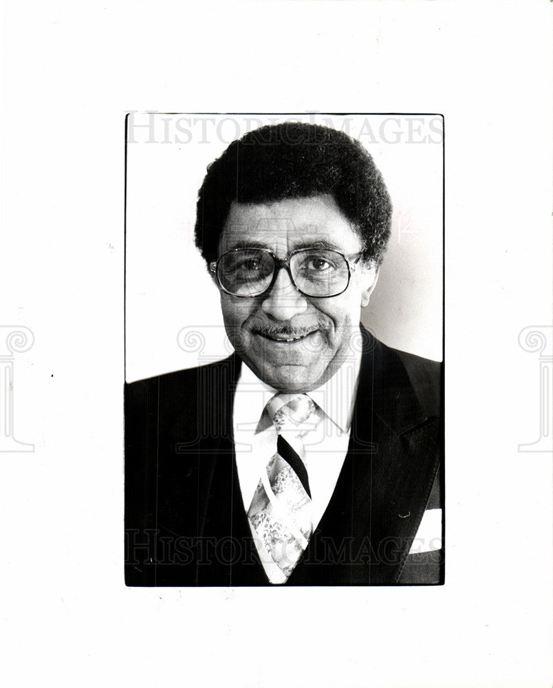 1984 Press Photo Joseph Lowery President SCLC Christian - Historic Images