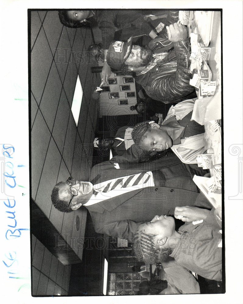 1987 Press Photo Leader in the American civil rights - Historic Images