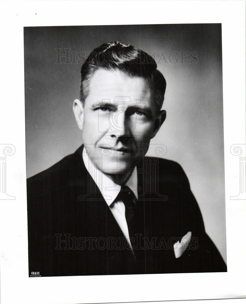 1960 Press Photo Rev. C. Stanley Lowell Washington, D.C - Historic Images