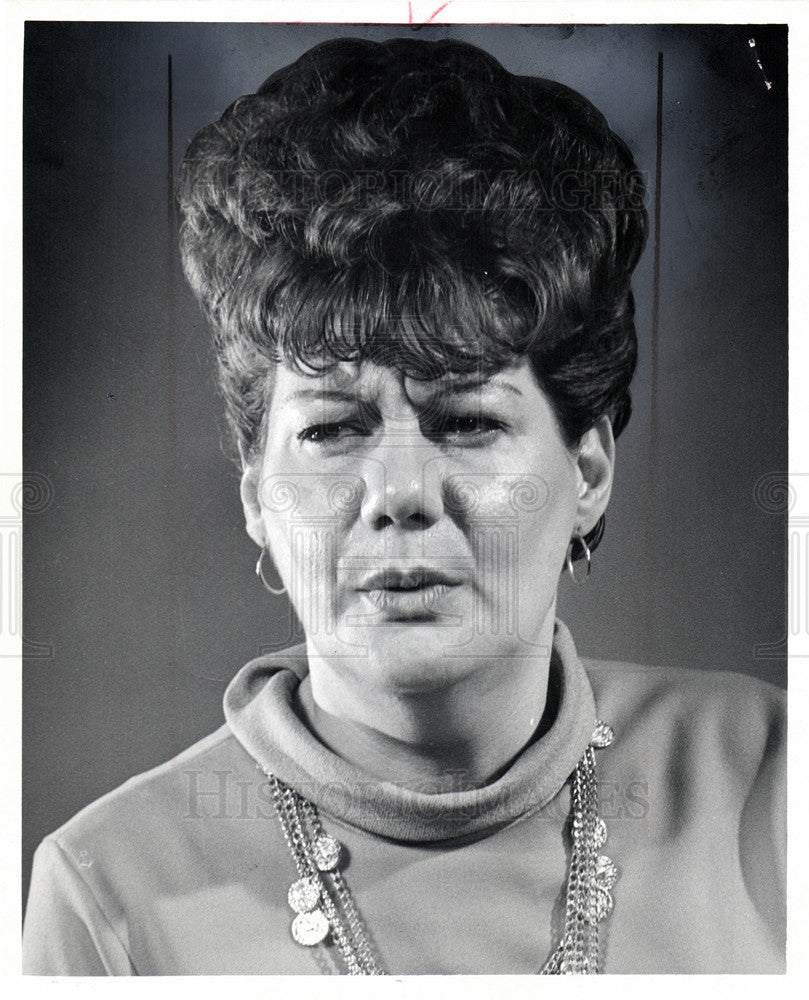 1969 Press Photo June Lowe, Detroit - Historic Images