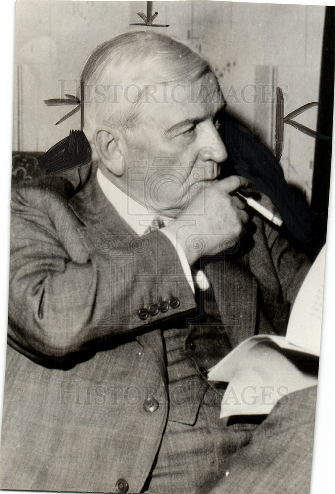 1935 Press Photo Lowden Republican Party politician - Historic Images