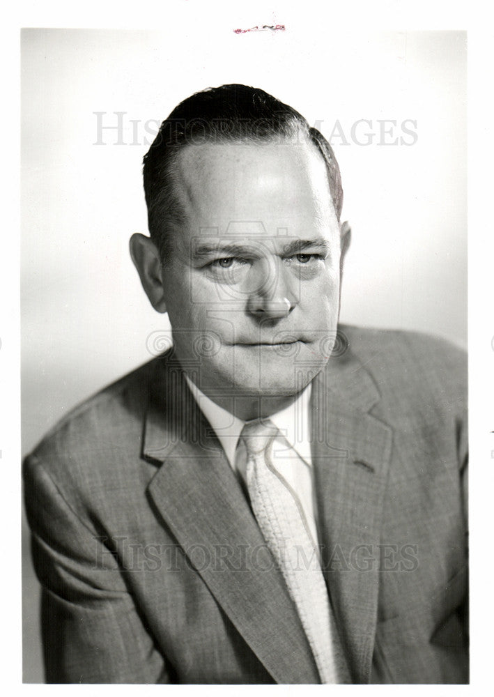 1961 Press Photo Alan J. Loofbourrow Chrysler Auto - Historic Images