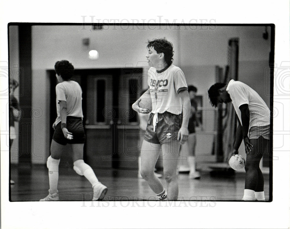 1985 Press Photo Lonsway handball - Historic Images