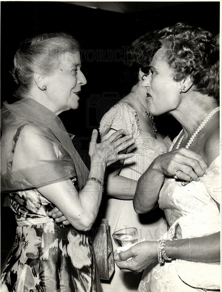 Press Photo Alice Roosevelt Longworth Neil McElroy - Historic Images