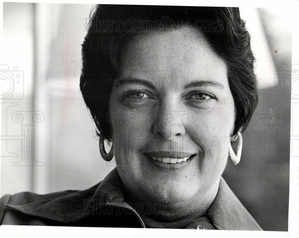 1986 Press Photo Patricia Shontz Longe editor economist - Historic Images