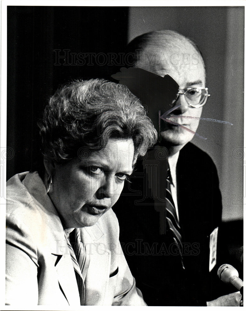 1983 Press Photo Budget    JAMES N. AND TIMOTHY - Historic Images