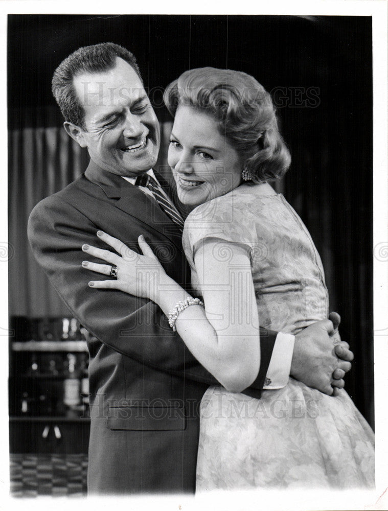 1960 Press Photo  Actor Frank Lovejoy - Historic Images