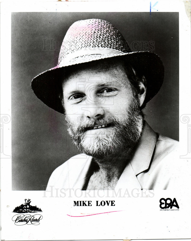 1982 Press Photo Mike Love Beach Boys American singer - Historic Images