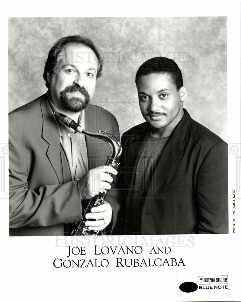 Press Photo JoeLovano clarinetist flautist drummer - Historic Images