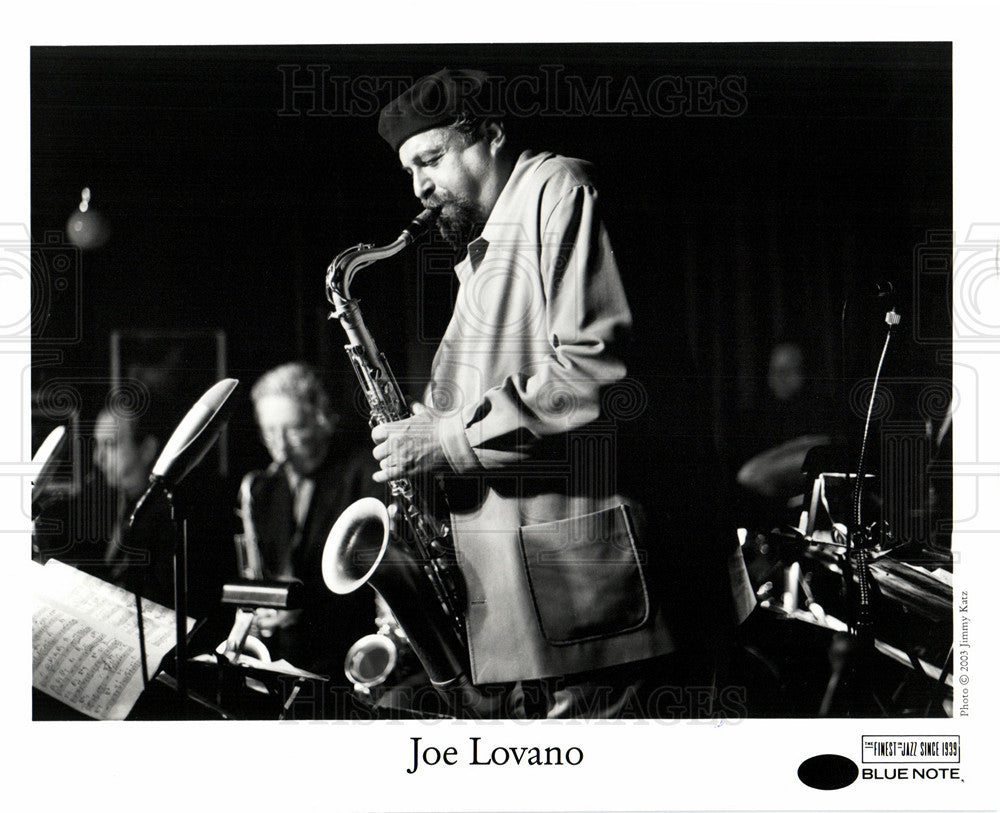 Press Photo Joe Lovano jazz saxophonist 2 - Historic Images