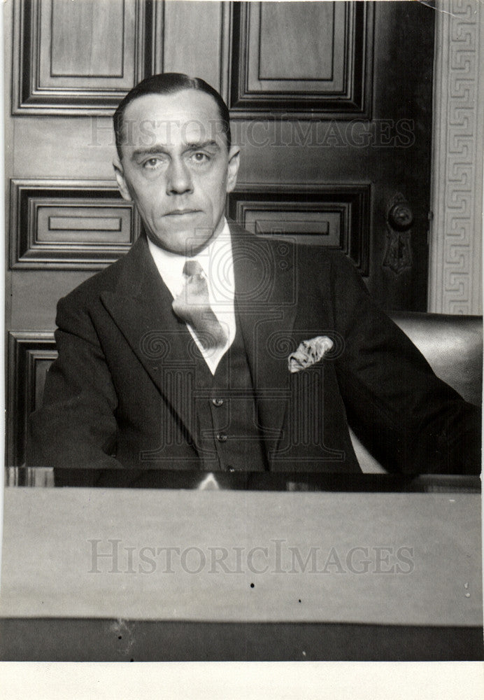 1929 Press Photo Eric Hendrich Louw Africa Washington - Historic Images