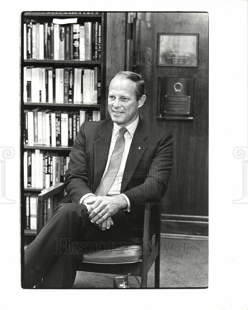 1986 Press Photo Jack Lousma - Historic Images